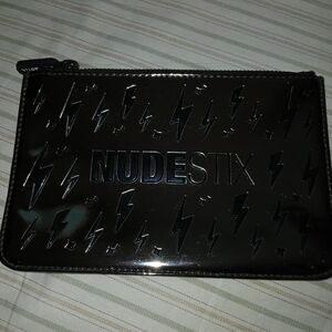 NUDESTIX Metallic Pouch with Lightning Design